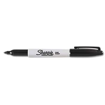 SANFORD Fine Point Permanent Marker, Black