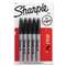 SANFORD Fine Point Permanent Marker, Black, 5/Pack