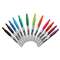 SANFORD Retractable Permanent Markers, Fine Point, Asstd., 12/Set