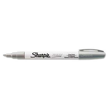 SANFORD Permanent Paint Marker, Fine Point, Silver