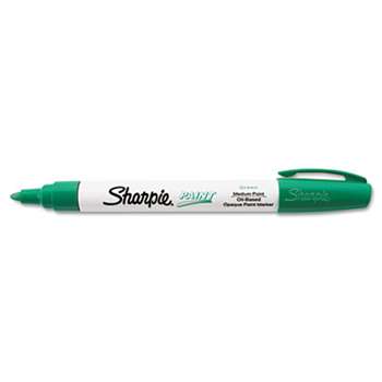 SANFORD Permanent Paint Marker, Medium Point, Green