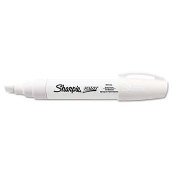 SANFORD Paint Marker, Wide Point, White