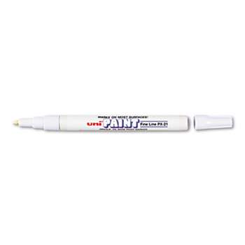 SANFORD uni-Paint Marker, Fine Point, White