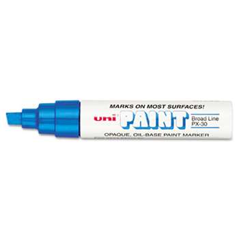 SANFORD uni-Paint Marker, Broad Tip, Blue