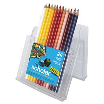 SANFORD Scholar Colored Pencil Set, 2B. 24 Assorted Colors/Set