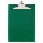 SAUNDERS MFG. CO., INC. Recycled Plastic Clipboards, 1" Clip Cap, 8 1/2 x 12 Sheets, Green