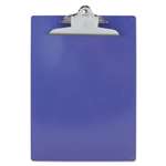 SAUNDERS MFG. CO., INC. Recycled Plastic Clipboards, 1" Clip Cap, 8 1/2 x 12 Sheets, Purple