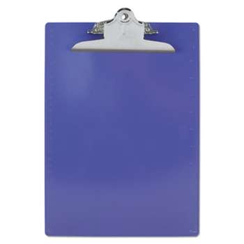 SAUNDERS MFG. CO., INC. Recycled Plastic Clipboards, 1" Clip Cap, 8 1/2 x 12 Sheets, Purple