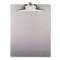 SAUNDERS MFG. CO., INC. Aluminum Clipboard w/High-Capacity Clip, 1" Clip Cap, 8 1/2 x 12 Sheets, Silver