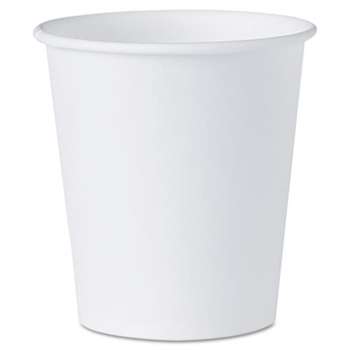 SOLO CUPS White Paper Water Cups, 3oz, 100/Pack