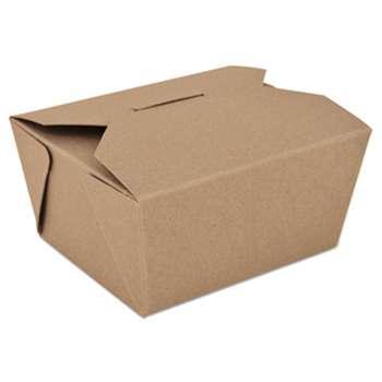 SOUTHERN CHAMPION TRAY ChampPak Retro Carryout Boxes, Kraft, 4-3/8 x 3-1/2 x 2 1/2, Brown