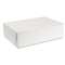 SOUTHERN CHAMPION TRAY Tuck-Top Bakery Boxes, 14w x 10d x 4h, White, 100/Carton