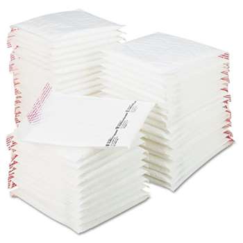 ANLE PAPER/SEALED AIR CORP. Jiffy TuffGard Self-Seal Cushioned Mailer, #2, 8 1/2 x 12, White, 50/Carton