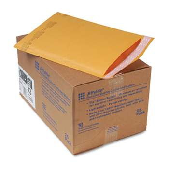 ANLE PAPER/SEALED AIR CORP. Jiffylite Self-Seal Mailer, #3, 8 1/2 x 14 1/2, Golden Brown, 25/Carton