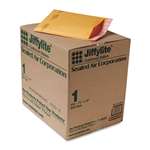 ANLE PAPER/SEALED AIR CORP. Jiffylite Self-Seal Mailer, Side Seam, #1, 7 1/4 x 12, Golden Brown, 100/Carton