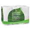 SEVENTH GENERATION 100% Recycled Bathroom Tissue, 2-Ply, White, 300 Sheets/Roll, 12/Pack