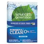 SEVENTH GENERATION Natural Automatic Dishwasher Powder, Free & Clear, 45oz Box