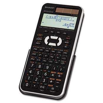 SHARP ELECTRONICS EL-W516XBSL Scientific Calculator, 16-Digit LCD