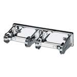THE COLMAN GROUP, INC Locking Toilet Tissue Dispenser, 12 3/8 x 4 1/2 x 2 3/4, Chrome
