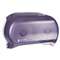 THE COLMAN GROUP, INC VersaTwin Tissue Dispenser, 8 x 5 3/4 x 12 3/4, Transparent Black Pearl