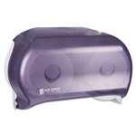 THE COLMAN GROUP, INC VersaTwin Tissue Dispenser, 8 x 5 3/4 x 12 3/4, Transparent Black Pearl
