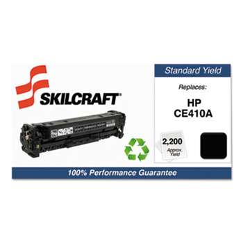 NIB - NISH 751000NSH1283 Remanufactured CE410A Toner, Black