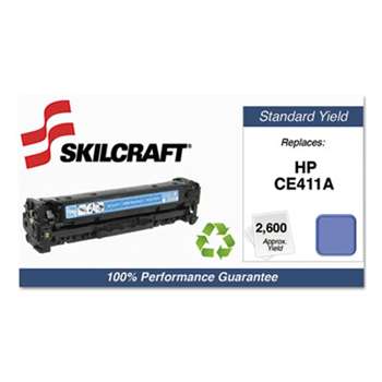 NIB - NISH 751000NSH1285 Remanufactured CE411A Toner, Cyan