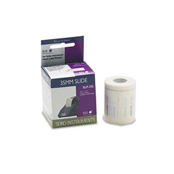 Seiko SLP35L Self-Adhesive Small Multipurpose Labels, 7/16 x 1-1/2, White, 300/Box