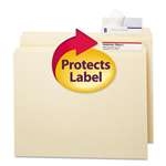 SMEAD MANUFACTURING CO. Seal & View File Folder Label Protector, Clear Laminate, 3-1/2x1-11/16, 100/Pack