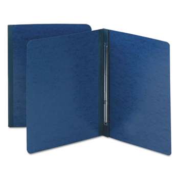 SMEAD MANUFACTURING CO. Side Opening PressGuard Report Cover, Prong Fastener, Letter, Dark Blue