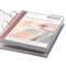 SMEAD MANUFACTURING CO. Poly Ring Binder Pockets, 9 x 11-1/2, Clear, 3/Pack