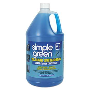 SUNSHINE MAKERS, INC. Clean Building Glass Cleaner Concentrate, Unscented, 1gal Bottle
