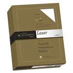 SOUTHWORTH CO. 25% Cotton Laser Paper, 24lb, 95 Bright, Smooth Finish, 8 1/2 x 11, 500 Sheets