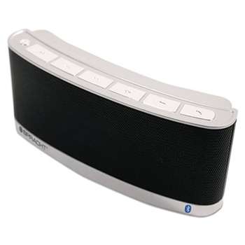 SPRACHT blunote 2 Portable Wireless Bluetooth Speaker, Black/Silver