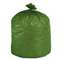 STOUT Eco-Degradable Plastic Trash Garbage Bag, 33gal, 1.1mil, 33 x 40, Green, 40/Box