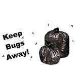 STOUT Insect-Repellent Trash Garbage Bags, 35gal, 2mil, 33 x 45, BLK, 80/Box