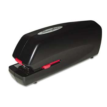 ACCO BRANDS, INC. Portable Electric Stapler, Full Strip, 20-Sheet Capacity, Black