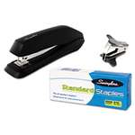 Swingline 54551 Standard Economy Stapler Pack, Full Strip, 15-Sheet Capacity, Black