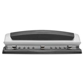 Swingline 74037 10-Sheet Precision Pro Desktop Two- and Three-Hole Punch, 9/32" Holes