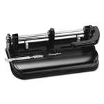 ACCO BRANDS, INC. 32-Sheet Lever Handle Two-to-Seven-Hole Punch, 9/32" Holes, Black