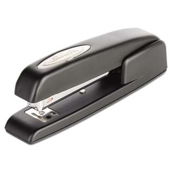 ACCO BRANDS, INC. 747 Business Full Strip Desk Stapler, 25-Sheet Capacity, Black