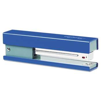 ACCO BRANDS, INC. Full Strip Fashion Stapler, 20-Sheet Capacity, Navy/Gray