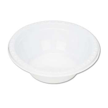 TABLEMATE PRODUCTS, CO. Plastic Dinnerware, Bowls, 5oz, White, 125/Pack