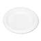 TABLEMATE PRODUCTS, CO. Plastic Dinnerware, Plates, 6" dia, White, 125/Pack