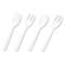 TABLEMATE PRODUCTS, CO. Table Set Plastic Serving Forks & Spoons, White, 24 Forks, 24 Spoons per Pack