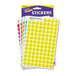 TREND ENTERPRISES, INC. SuperSpots and SuperShapes Sticker Variety Packs, Neon Smiles, 2,500/Pack