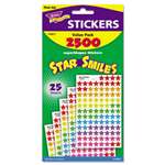 TREND ENTERPRISES, INC. Sticker Assortment Pack, Smiling Star,  2500 per Pack