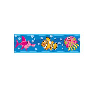 TREND ENTERPRISES, INC. Bolder Borders, 11 panels, 2 3/4" x 39", Sea Buddies