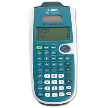 TEXAS INSTRUMENTS TI-30XS MultiView Scientific Calculator, 16-Digit LCD