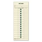 TOPS BUSINESS FORMS Job Card for Cincinnati/Lathem/Simplex, 1 Side, 3 1/2 x 9, 500/Box